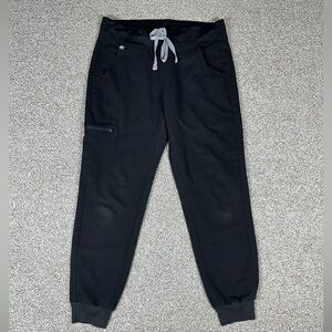 Figs Technical Collegection Sz Small Petite Black Scrub Pants